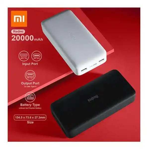 power bank shiumi MI20 پاور بانک شیائومی MI20