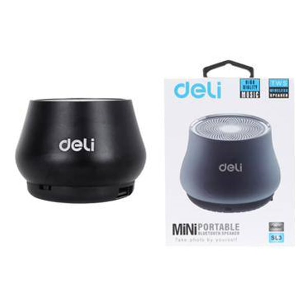 اسپیکر قابل حمل بلوتوثی مدل DELI SL3 اسپیکر قابل حمل بلوتوثی مدل DELI SL3