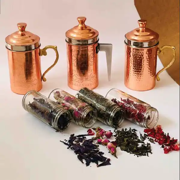 copper SG293 لیوان دمنوش مسی SG293