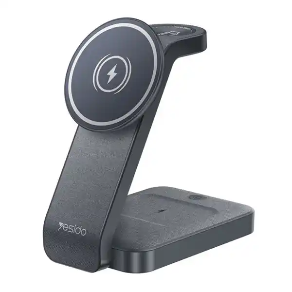 YESIDO WIRELESS CHARGER DS26-1 شارژر وایرلس رومیزی موبایل DS26