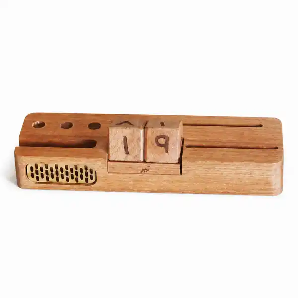 TSP wooden calendar_11zon نظم دهنده رومیزی چوبی TSP